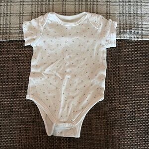 White Polka Dot Kids One Piece